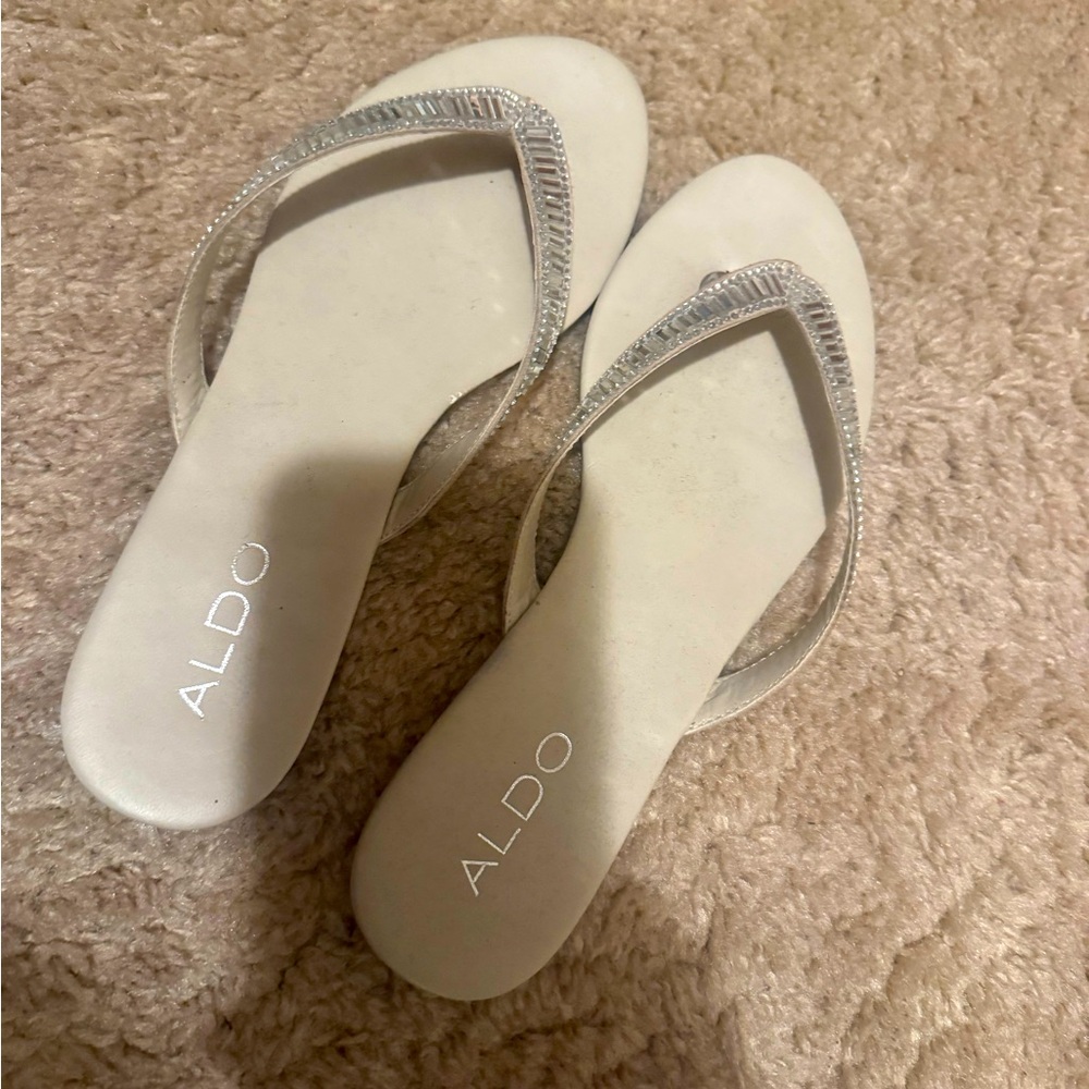 ALDO Women's Cream Sandals